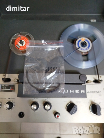 Ролков магнетофон URHE  VARIOCORD 263, снимка 13 - Ресийвъри, усилватели, смесителни пултове - 54228879