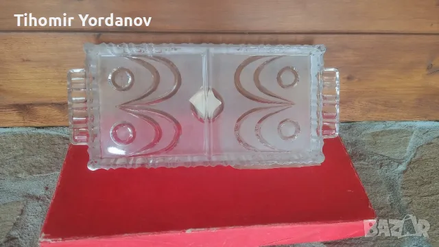 Ордьовър -Оловен Кристал.НОВ., снимка 8 - Прибори за хранене, готвене и сервиране - 48252890