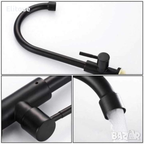 Кран за вода за мивка от неръждаема стомана-Практичният стил, снимка 9 - Други стоки за дома - 52854029