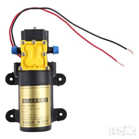 Автоматична диафрагмена помпа 12v 87psi 8литра / мин - хидрофор 12v