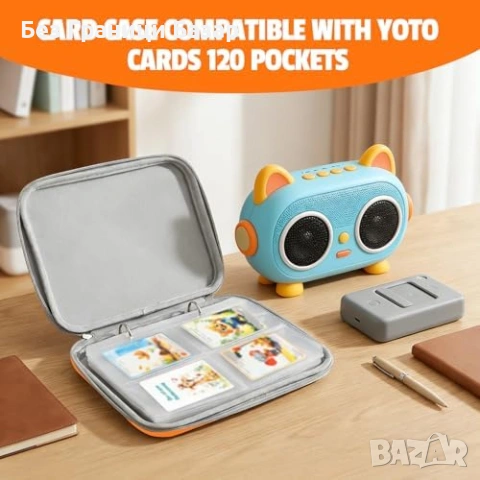 Нов Албум за карти 120 джоба с цип оранжев калъф органайзер Класьор папка, снимка 3 - Други - 54046347