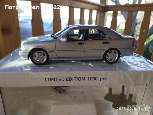 1:18 Метален модел на MERCEDES BENZ-C-CLASS C36 AMG (W202) Norev, снимка 9 - Колекции - 52708697