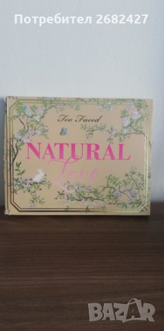 Authentic Too Faced Natural Lust Eye Shadow Palette New In Bow Worldwide Ship висококачествена козме, снимка 3 - Козметика за лице - 33751495