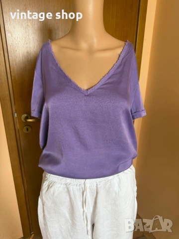 Копринени блузи, снимка 6 - Тениски - 54184584