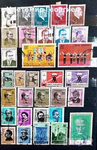 Турция 106 бр.марки, снимка 3 - Филателия - 48064377