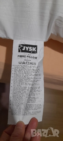 Възглавница силиконов пълнеж, снимка 2 - Възглавници - 52022439