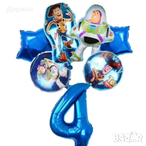 Парти сет балони Toy Story и Inside out, снимка 2 - Други - 47428290