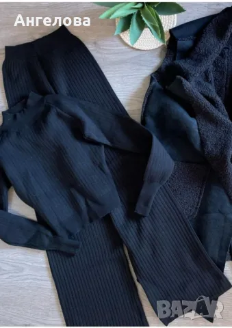 Комплекти цвят камел и черно, снимка 3 - Комплекти - 47972437