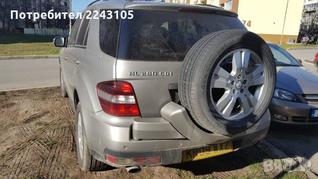 Mercedes Benz ML 280 CDI SE, снимка 4 - Автомобили и джипове - 25008801