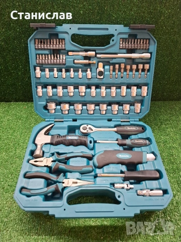 Комплект ръчни инструменти на Makita от 76 части