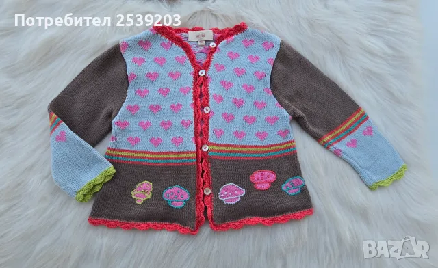 Детска жилетка 12-18 месеца, снимка 6 - Жилетки и елечета за бебе - 56092544