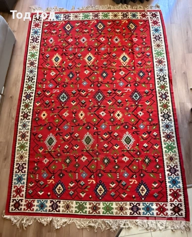 Чипровски килим Есенна Лоза , снимка 2 - Килими - 54313459