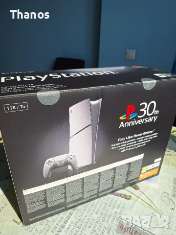 конзола SONY PS5 PlayStation®5 30th anniversary limited disk edition+игра, снимка 2 - PlayStation конзоли - 51909506