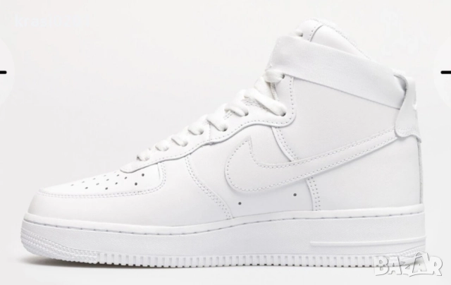 Оригинални кецове на Nike air force 1! Естествена кожа, 38, снимка 3 - Детски боти и ботуши - 51910319