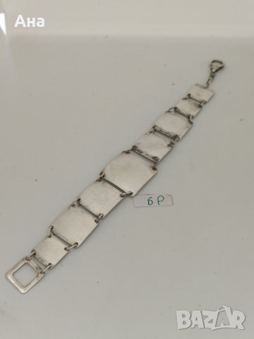 Красива сребърна гривна #БР, снимка 1