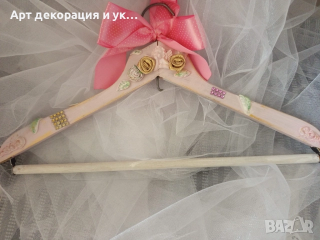 Закачалки за булка и шаферки, снимка 4 - Декорация - 52742144