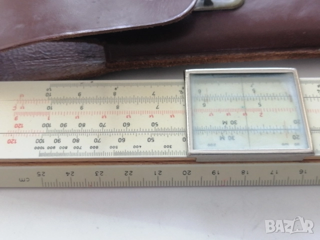 Немска логаритмична линия Meissner-Fabrikat, снимка 7 - Антикварни и старинни предмети - 52104959