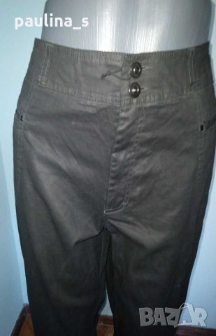 Много готин / Кожен ефект / еластичен панталон "C'arla du Nord" / голям размер , снимка 2 - Панталони - 29992687