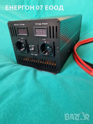 Инвертор Висок клас 4000w/8000w 24v - 220v ПЪЛНА СИНУСОИДА Солар батер, снимка 5 - Друга електроника - 35284566