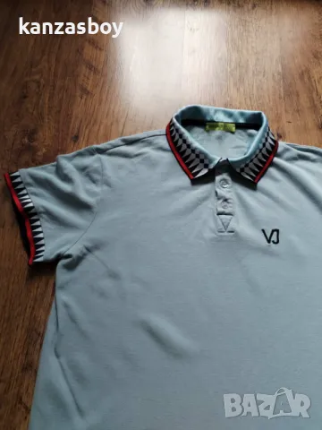 versace jeans - страхотна мъжка тениска ХС, снимка 4 - Тениски - 49731353