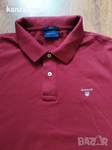 gant - страхотна мъжка тениска L, снимка 2 - Тениски - 50629664