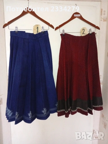 Стари носии от ТРОНСКИЯТ край. Пищимали и бръчник с престилки. , снимка 12 - Антикварни и старинни предмети - 51000435