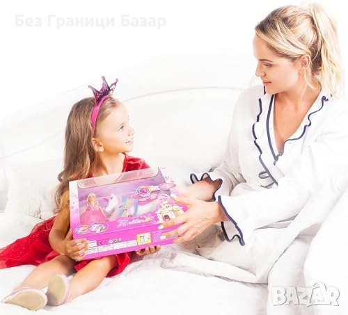 Нови Магически Светещ Еднорог и Принцеса Кукла Играчка за Момиче, снимка 6 - Кукли - 44583127