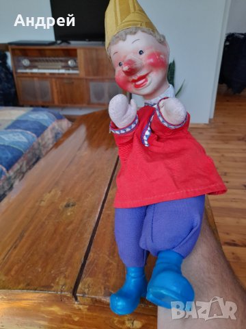 Стара играчка,Кукла Буратино,Пинокио #5, снимка 6 - Други ценни предмети - 33829940