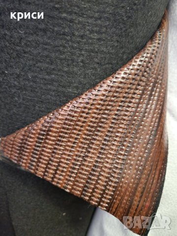 Изкуствена кожа за тапицерия кафява ратанова плетка, снимка 2 - Платове и дамаски - 42610465