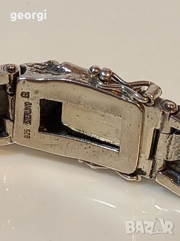 Дизайнерска сребърна гривна , снимка 9 - Гривни - 39628025