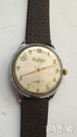 Мъжки механичен часовник Omicron 21 RUBIS, снимка 4 - Антикварни и старинни предмети - 42563271
