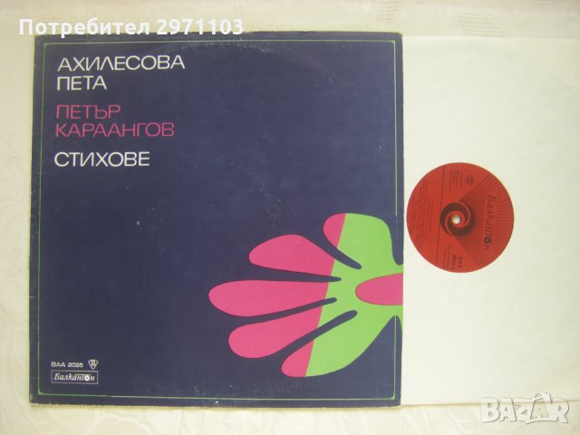 ВАА 2025 - Стихове от Петър Караангов. Изпълнява Стефан Гецов   , снимка 2 - Грамофонни плочи - 35288725