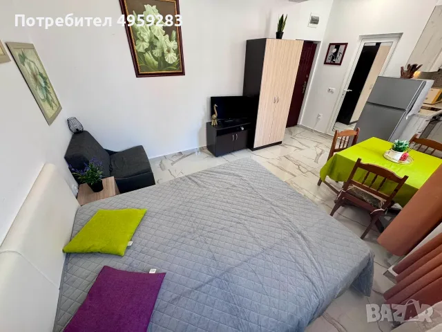 Студио в кв. Черно море 3, Несебър, снимка 4 - Апартаменти - 56220707
