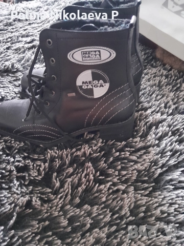 боти на Mega Gaga 37 естествена кожа 