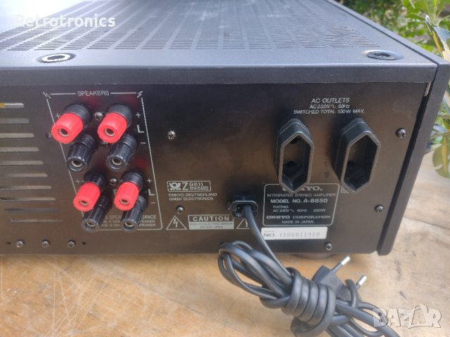 Onkyo Integra A-8850, снимка 10 - Ресийвъри, усилватели, смесителни пултове - 44810658