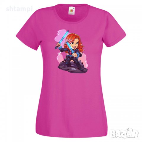 Дамска тениска Marvel Black Widow Игра,Изненада,Подарък,Геймър,, снимка 8 - Тениски - 36740869