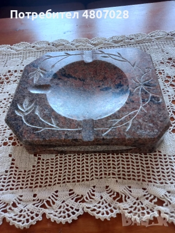 пепелник от камък , снимка 4 - Декорация за дома - 54308348