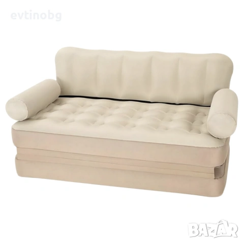 Двоен надуваем матрак с разтегателен диван за спане