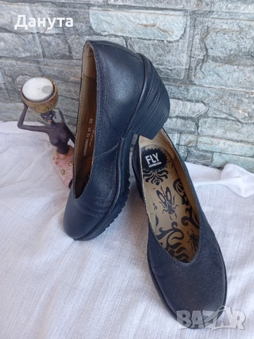 Fly London №36 естествена кожа