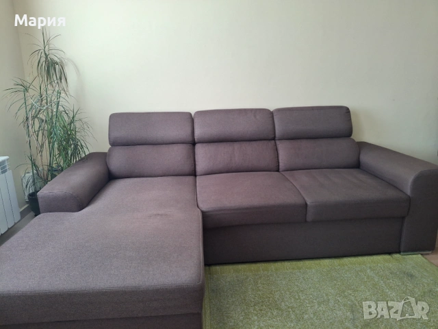 Продавам разтегателен ъглов диван