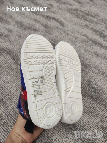 Нови детски маратонки Н&М за момче, Sonic, Spiderman, снимка 8 - Детски маратонки - 51728729