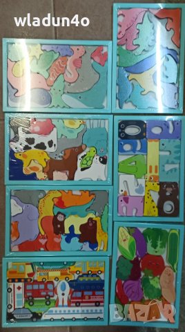 Дървени пъзели -16лв