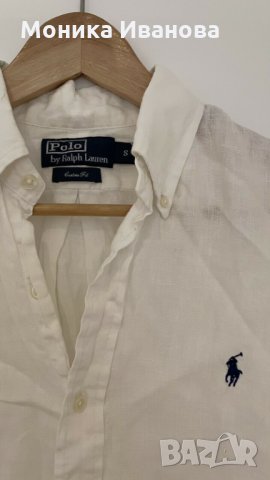 Ralph Lauren - мъжка риза 100% лен, снимка 2 - Ризи - 35112519