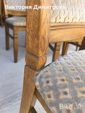Комплект от 6 трапезни стола (01-146 ) , снимка 6 - Столове - 54315237