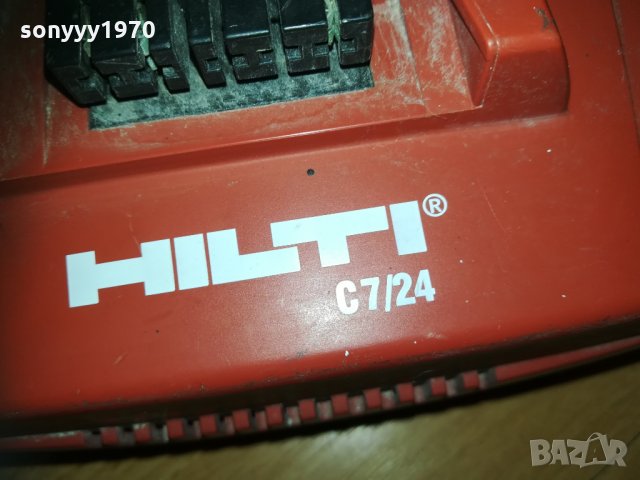 C7/24 HILTI CHARGER 2201211726, снимка 5 - Винтоверти - 31519135