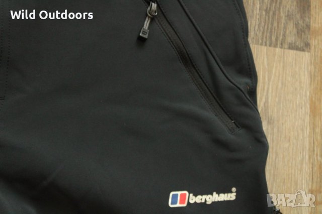 BERGHAUS - мъжки софтшел windstopper панталон, размер 34 (М-L), снимка 4 - Спортни дрехи, екипи - 42898050