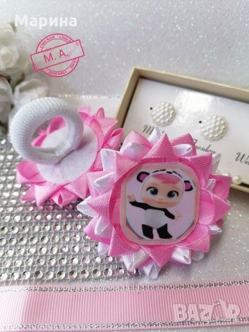 Край бейби- екслюзивни аксесоари за коса на плачещи кукли Cry Babies, снимка 10 - Шноли, диадеми, ленти - 31923617