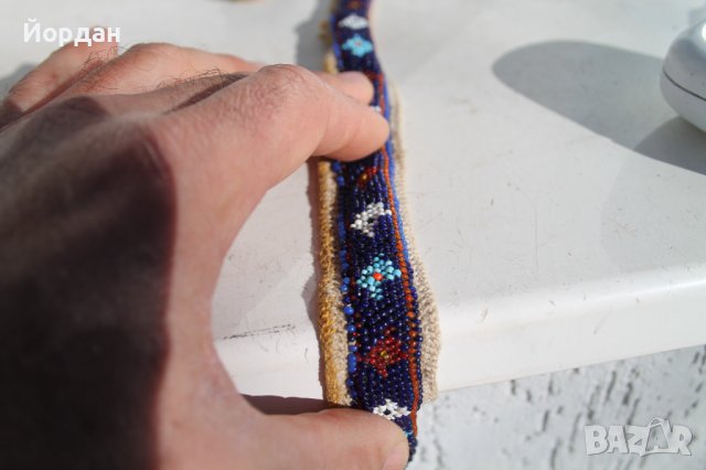 Мънистен колан без липси, снимка 6 - Антикварни и старинни предмети - 39180240