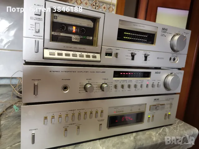 Akai CS-F9,Akai AM-U22,AKAI AT-S55, снимка 1