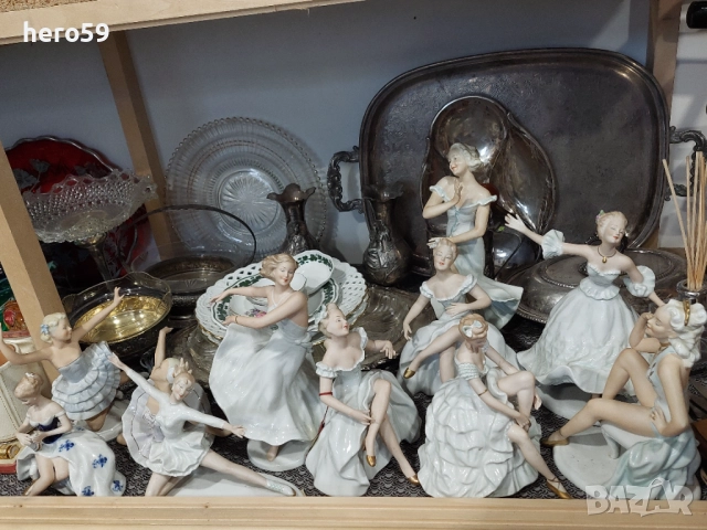 Лот- Порцеланови фигури балерини Walendorf,цени м/у 250-390 лв , снимка 1